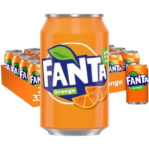 Fanta Orange - 24x33cl - Oranje frisdrank