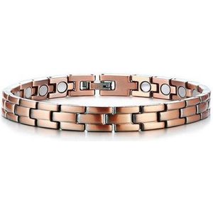 Mendes heren armband Edelstaal Magneten Brons