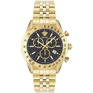 Versace Chrono Master VE8R00624 Horloge - Staal - Goudkleurig - Ø 44 mm