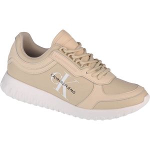 Calvin Klein Runner Laceup YW0YW00375-AEO, Vrouwen, Beige, Sneakers, maat: 36