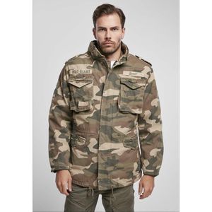 Brandit Heren - Mannen - Outdoor - Stevige Kwaliteit - Zware materialen - Outdoor - Urban - Streetwear - Tactical - Jas - Jacket M-65 Giant Jacket - Woodland - 6XL