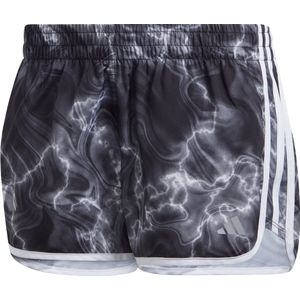 adidas Performance Marathon 20 Allover Print Short - Dames - Wit- S 3