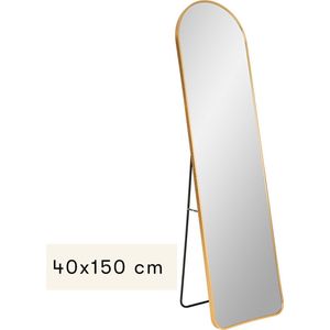 Staande Spiegel 40 x 150 cm Nessa Goud