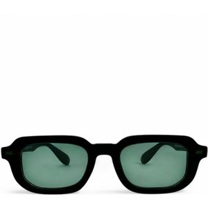 The Brand Remarkable - Yard Zonnebril Unisex – Groen/Zwart – Vierkant – UV400 – Polycarbonaat – Cat. 2