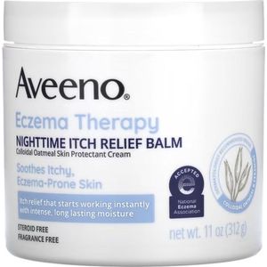 Aveeno - Nighttime Itch Relief Balm - Fragrance Free - 312 g