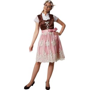 dressforfun - Mini-dirndl Kaufbeuren S - verkleedkleding kostuum halloween verkleden feestkleding carnavalskleding carnaval feestkledij partykleding - 302980
