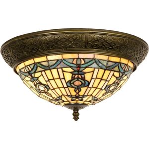 Plafondlamp Tiffany compleet 19 x Ø 38 cm