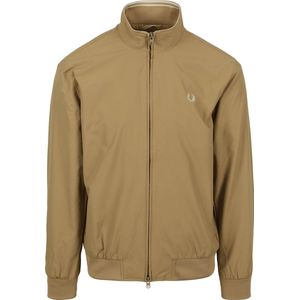 Fred Perry - Jas Brentham Beige - Heren - Maat M - Modern-fit