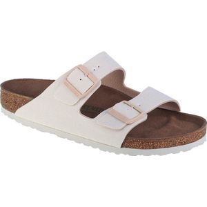 Birkenstock Arizona Vegan TEX 1022291, Unisex, Wit, Slippers, maat: 44