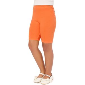 Merry Style MS-MS10-132-LE Meisjes Leggings - Sport - Vrijetijdsbroek - Kort – Viscose - Sporbroek - Yogabroek - Oranje - 116