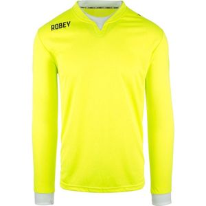 Robey Shirt Catch LS - Voetbalshirt - Neon Yellow - Maat L