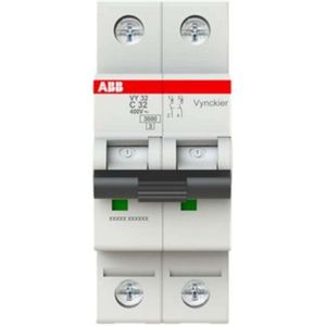 ABB 2-polig 32A automaat 3kA