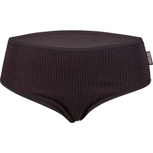 BECO crinkle bikini broekje - zwart - maat 44