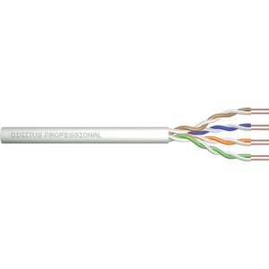 Digitus DK-1511-V-305-1 Netwerkkabel CAT 5e U/UTP 0.20 mm² Grijs-wit (RAL 7035) 305 m
