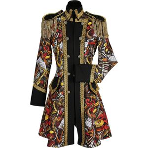 Thetru Carnavalsjas Dames - Brass Band Rood - Maat S