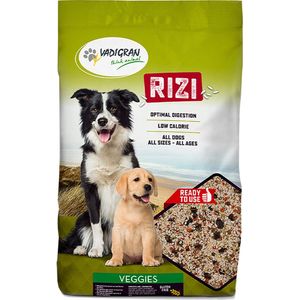 vadigran VEGGIE rizi 4.5 kg droogvoer. Gezonde combinatie met de algemene voeding van je hond.