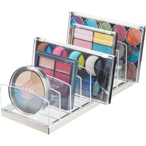 Make-up Organizer met 9 Compartimenten - Doorzichtig en Duurzaam - Perfect voor Badkamer en Slaapkamer