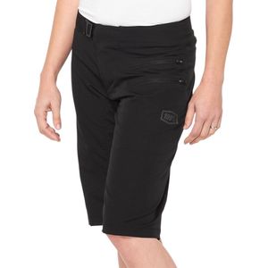 100% Airmatic Korte Broek Dames, zwart Maat XL