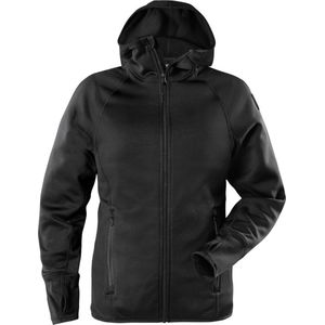 Fristads Calcium Polartec® power stretch hoodie Dames - Zwart - XS