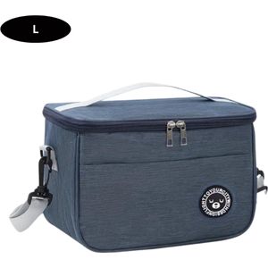 Bovista Koeltas - Koelbox - Koelelementen - Coolbox - Auto - Lunchtas - Strand - Blauw L