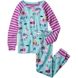 Hatley 2delige Meisjes Pyjama Mountaineer Alpacas - 110