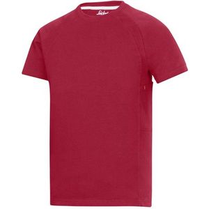 Snickers t-shirt 2504 rood maat L
