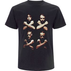 Metallica - Birth Death Crossed Arms Heren T-shirt - 2XL - Zwart
