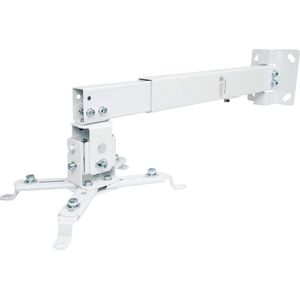 Beamer-plafondbeugel / projector muurbeugel / universele houder voor video-projector / draaibaar en zwenkbaar / hoge mechanische belastbaarheid / max. draagvermogen van 20 kg