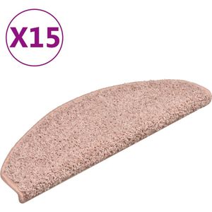 vidaXL-Trapmatten-15-st-65x21x4-cm-lichtroze