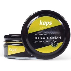 Kaps Schoencreme - schoensmeer - verzorgt het leer en geeft glans - (129) Licht Bruin - 50ml