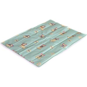 Koelmat 60x45 cm kleur design -Cooling Mat - Koelmat met zelfkoelende gel voor honden en katten