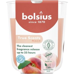 Bolsius - True Scents - Geurglas - 80/73 - Peach
