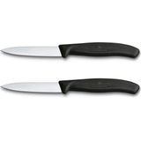 Victorinox Schilmesset - 2 Stuks - Recht - Zwart