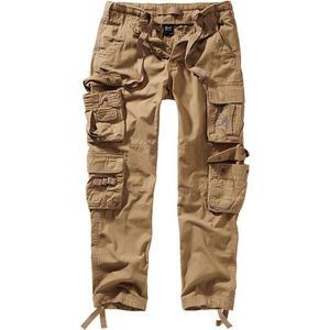 Brandit - Pure Slim Fit Broek rechte pijpen - M - Beige