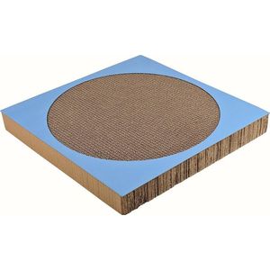 SpirePets krabmat kat - golfkarton - krabplank katten - blauw