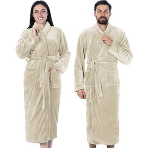 badjas - Katoen - Zacht en Donzig \bathrobe - M-XL-3XL