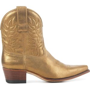 SENDRA Cowboylaarzen Dames - Laarzen / Damesschoenen - - 16576 - Goud - Maat 36