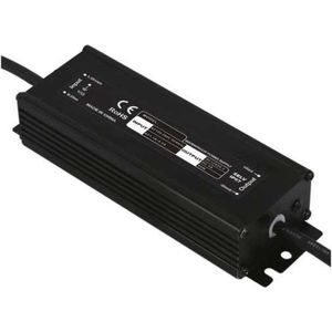 Transformator 220V 12V waterdicht IP67 200W DC 16.7A - Aluminium - SILUMEN