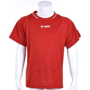 Jako Shirt Fire KM - Sportshirt - Kinderen - Maat 116 - Red;White