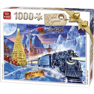 Magische Treinreis naar de Noordpool (1000 Stukjes, Polar Express)