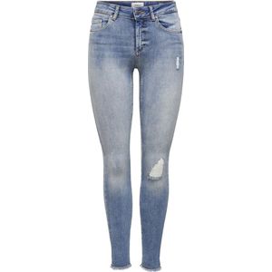 ONLY ONLBLUSH MID SK ANK RAW REA333NOOS Dames Jeans - Maat L X L32