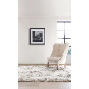 LIGNE PURE Adore – Vloerkleed – Tapijt – handgeweven – polyester – modern – hoogpolig - taupe - 170 x 240 cm