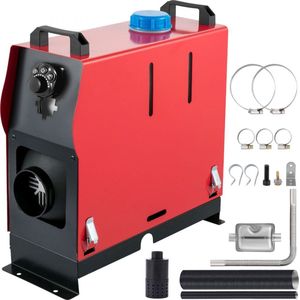 Luchtverwarmers Diesel Verwarmer Luchtdieselverwarmer Brandstofverwarmer 12V 8KW Poot Schakelaar 1 Uitlaat