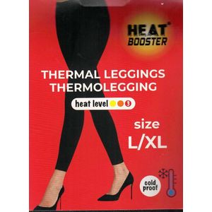Thermo Ondergoed - Dames - Lange onderbroek - Onderbroek wintersport - thermische onderbroek - Zwart/Grijs tinten - Maat L/XL - HIGH QUALITY