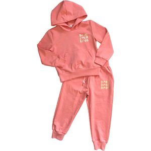 Huispak-comfypak-meisje-tiener-girl-roze-outfit-Joy (mt 98/104)