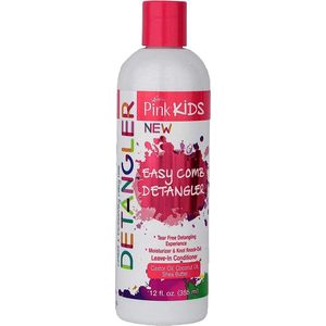 LUSTER'S - PINK KIDS EASY COMB DETANGLER 12OZ