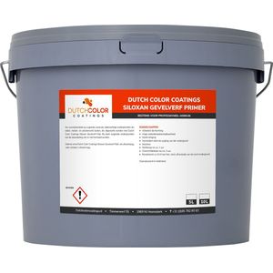 DCC Siloxan Gevelverf Primer - 10L - RAL 9003 | Signaalwit