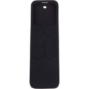 DrPhone AT2 - Soft Siliconen Hoes - Grip Case met Knopbescherming - Beschermhoes - Geschikt voor Apple TV 4 Sire Remote ( 4de Generatie) - Zwart