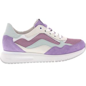 Dames Sneakers Hartjes 46.445.69 Paars - Maat 6