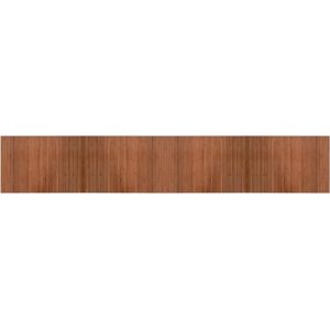 vidaXL-Vloerkleed-rechthoekig-70x400-cm-bamboe-bruin